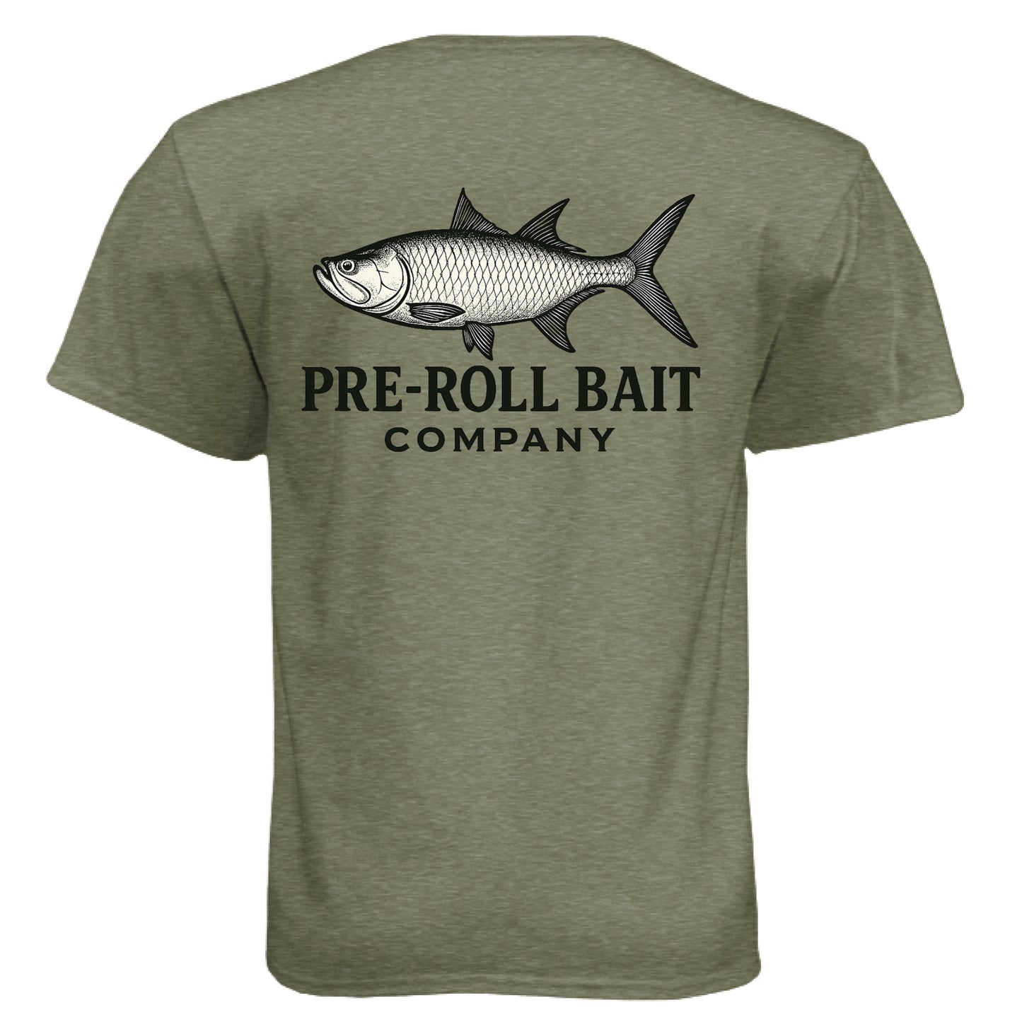 MILITARY GREEN - BACK