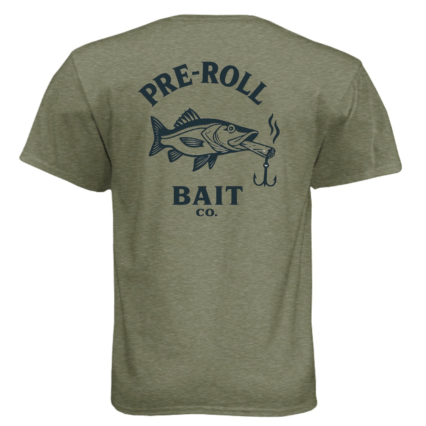 MILITARY GREEN - BACK