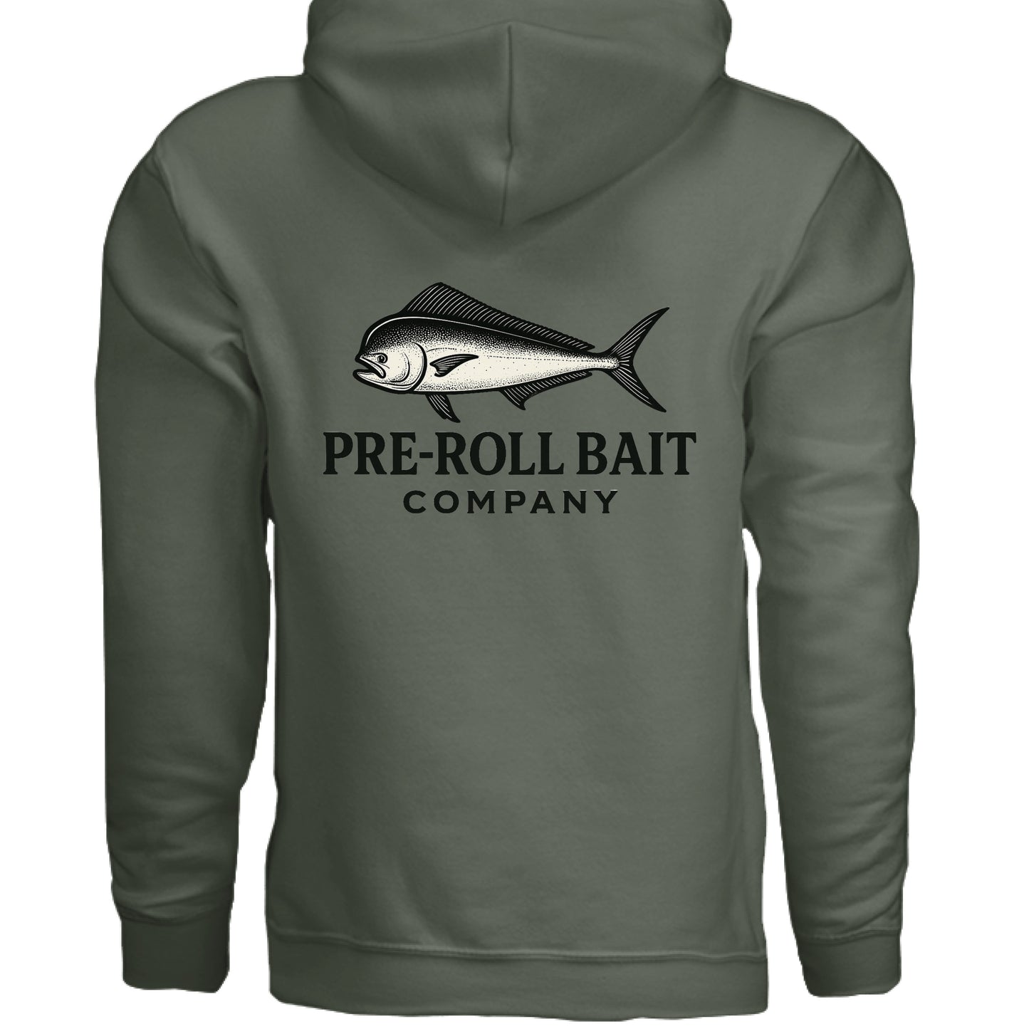 MILITARY GREEN - BACK