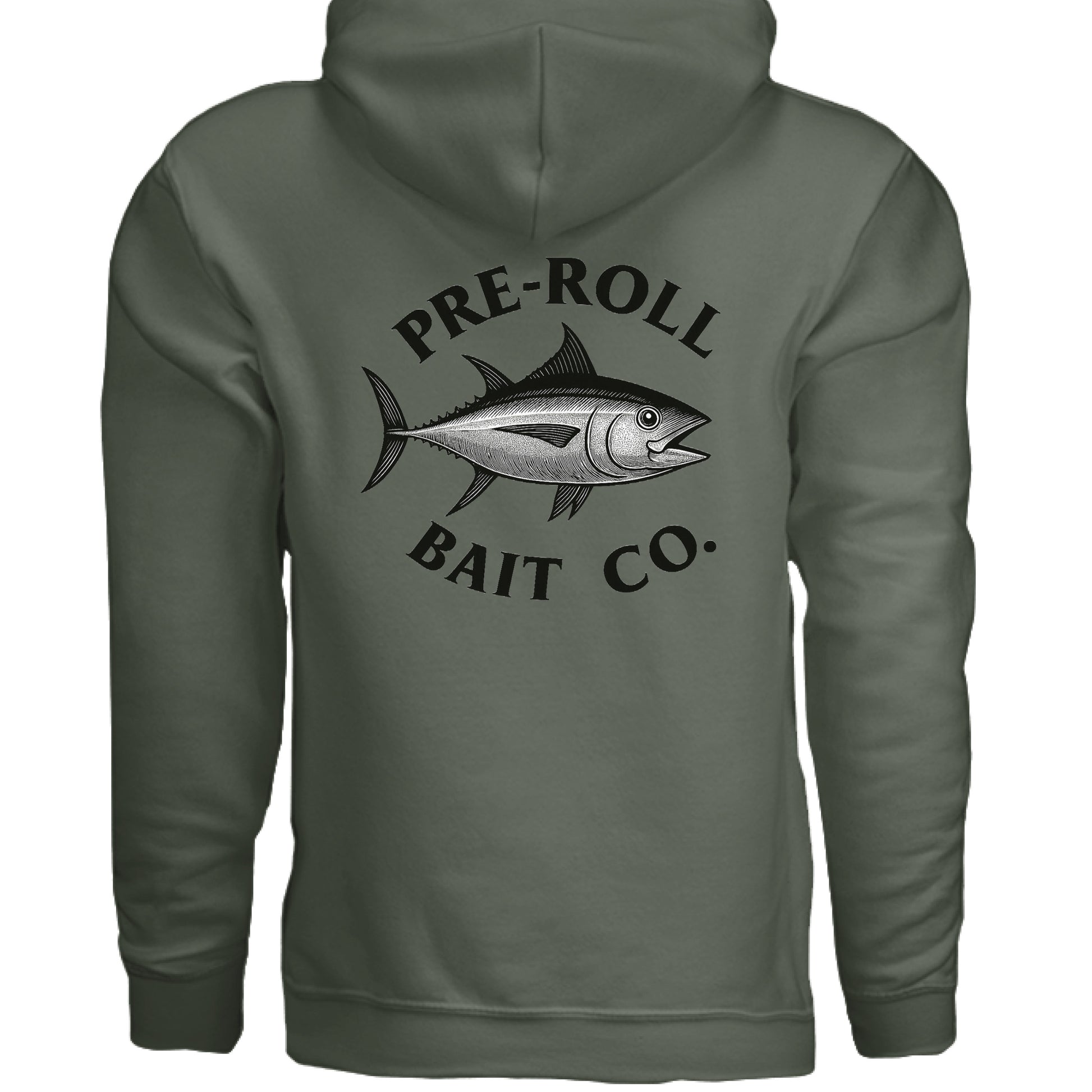 MILITARY GREEN - BACK