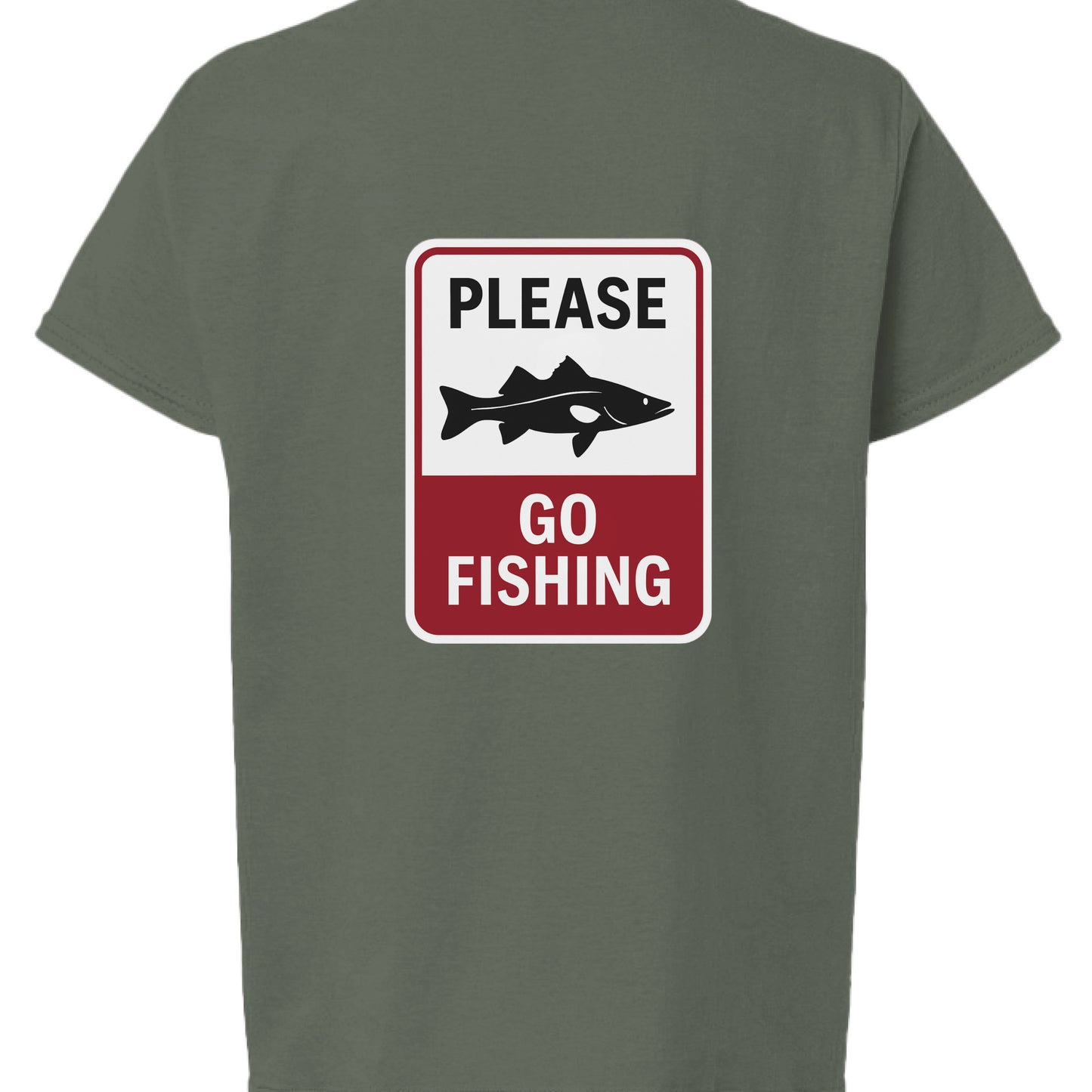 Military Green - BACK