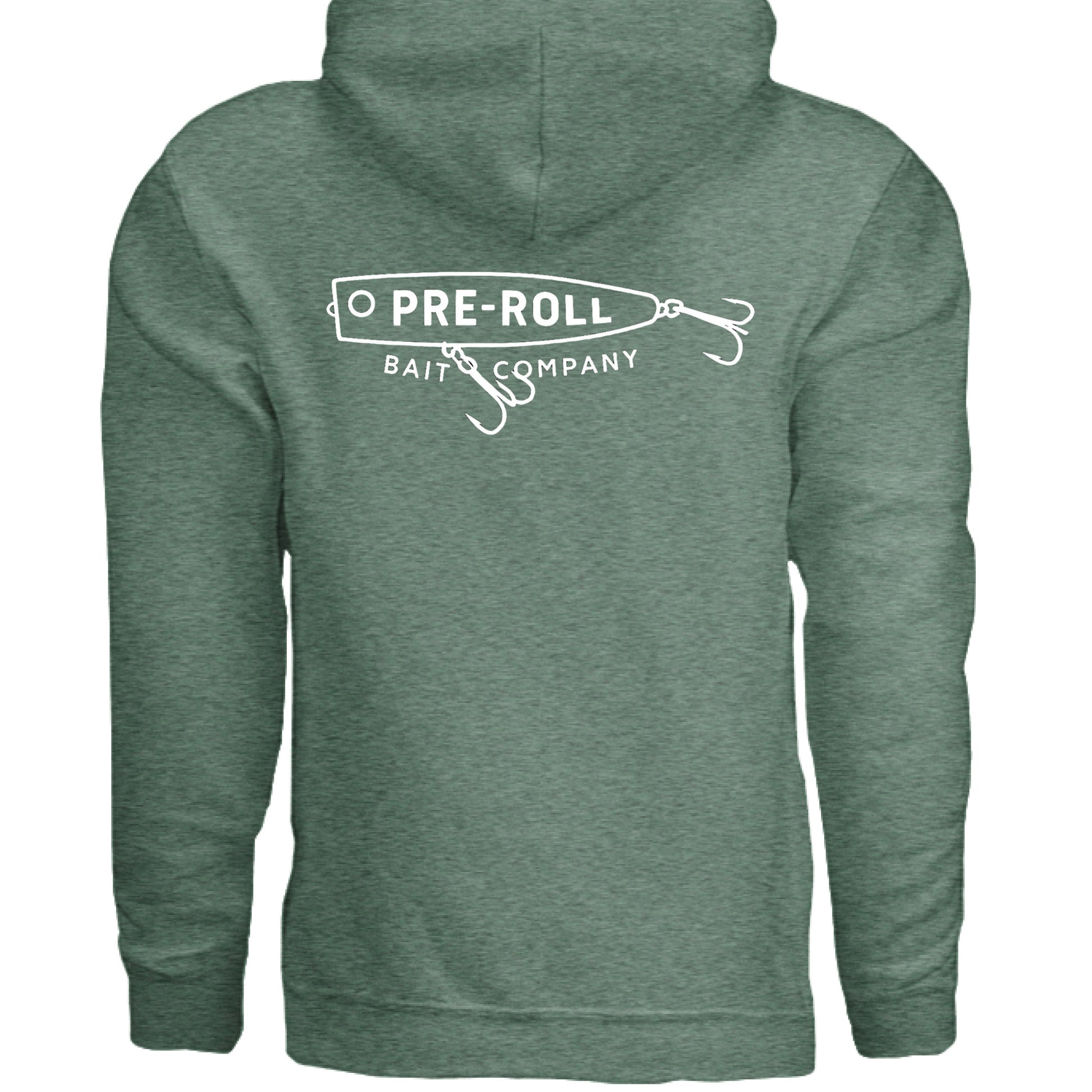 Heather Sport Dark Green - BACK